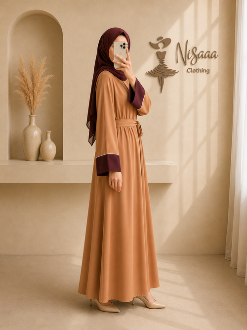 The Hazelwood Belted Abaya