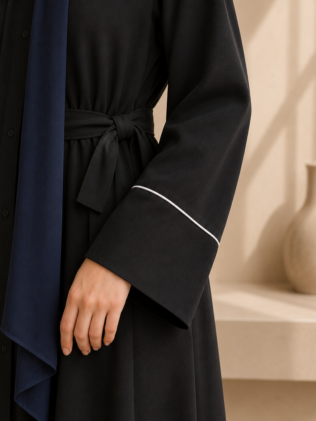 Aylin Noir Abaya