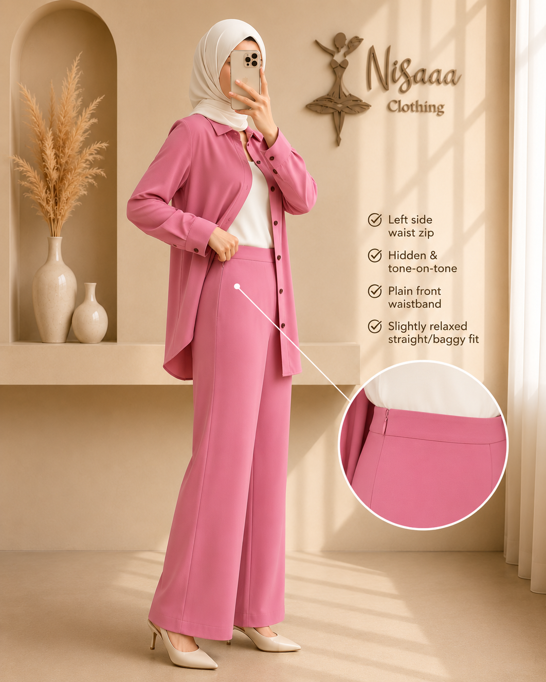 Aveline 3-Piece Cord Set