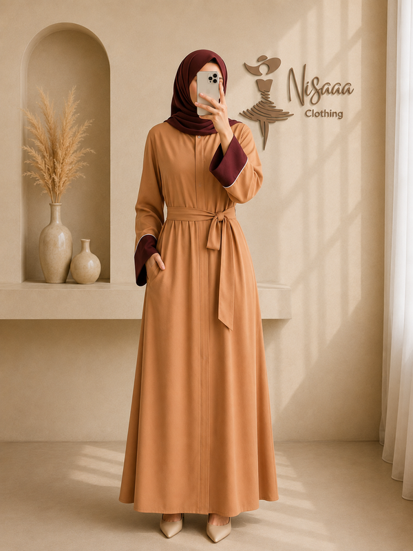 The Hazelwood Belted Abaya